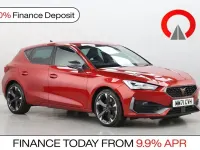 Used Cupra Leon VZ1 310 HP (228 kW) 2022 Red Hatchback