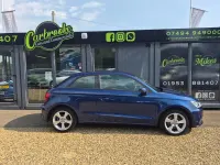 Used Audi A1 Sport 116 HP (85 kW) 2017 Blue Hatchback