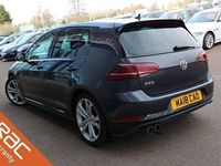 Used VW Golf VII GTD 184 HP (135 kW) 2018 Blue Hatchback