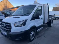 Used Ford Transit 130 HP (95 kW) 2022 White Cabriolet