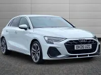 New Audi A3 S-Line 114 HP (83 kW) 2026 Glacier white