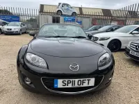 Used Mazda MX5 161 HP (118 kW) 2011 Black Cabriolet