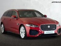 Used Jaguar XF R-Dynamic 204 HP (150 kW) 2021 Firenze red Estate