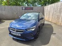 Used Vauxhall Corsa Elite 100 HP (73 kW) 2020 Blue Hatchback