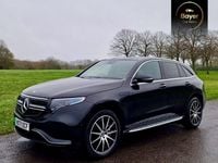 Used Mercedes EQC400 AMG line 300 kW (408 HP) 2021 Black SUV
