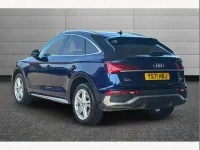 Used Audi Q5 S-Line 204 HP (150 kW) 2021 Blue SUV