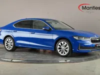 Usado Skoda Superb SE L 150 CV (110 kW) 2024 Azul Utilitario