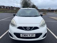 Used Nissan Micra Visia 2014 White Hatchback