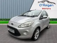 Begagnad Ford Ka Titanium 2012 Silver Halvkombi