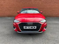 Używany Audi A3 Sport 150 KM (110 kW) 2023 Czerwony Sedan/Limuzyna