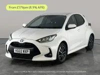 Used Toyota Yaris Design 116 HP (85 kW) 2022 White Hatchback