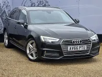 Used Audi A4 S-Line 190 HP (139 kW) 2016 Black Estate