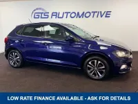 Used VW Polo United 95 HP (69 kW) 2020 Blue Hatchback