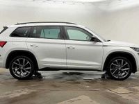 Used Skoda Kodiaq SportLine 150 HP (110 kW) 2022 Moon white metallic SUV