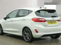 Used Ford Fiesta ST-Line X 125 HP (91 kW) 2019 White Hatchback