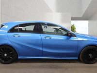 Used Mercedes A200 AMG 136 HP (100 kW) 2015 Blue Hatchback