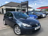 Used VW Golf VII Match 105 HP (77 kW) 2012 Blue Hatchback