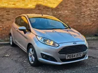 Used Ford Fiesta Zetec 2014 Silver Hatchback