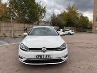 Used VW Golf VII 2017 White Hatchback
