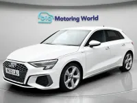 Used Audi A3 Sportback S-Line 2022 White Hatchback