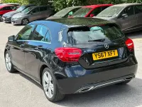 Used Mercedes A180 2018 Black Hatchback