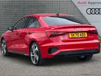 Used Audi A3 Comfort 147 HP (108 kW) 2020 Red Sedan