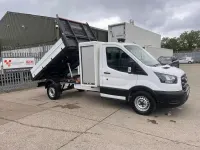 Second-hand Ford Transit 130 CP (95 kW) 2021 Alb Cabrio