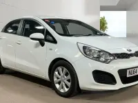 Used Kia Rio 84 HP (61 kW) 2014 White Hatchback