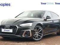 Used Audi A5 S-Line 2020 Black Hatchback