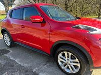 Used Nissan Juke Acenta 115 HP (84 kW) 2016 Red SUV