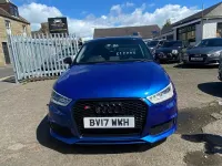 Used Audi S1 231 HP (169 kW) 2017 Blue Hatchback