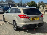 Begagnad Ford Focus Titanium 120 HK (88 kW) 2015 Silver Kombi