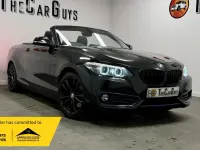 Used BMW 220 Sport Line 184 HP (135 kW) 2018 Black Cabriolet
