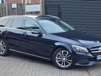 Used Mercedes C250 Premium 2015 Blue Estate