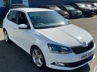 Used Skoda Fabia SE L 90 HP (66 kW) 2015 White Hatchback