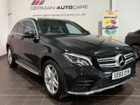 Used Mercedes GLC220 AMG line 170 HP (125 kW) 2016 Black SUV