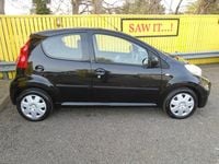 Used Peugeot 107 68 HP (50 kW) 2010 Black Hatchback