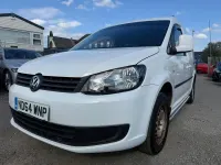Used VW Caddy Trendline 102 HP (75 kW) 2015 White MPV