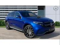 Used Mercedes EQC400 AMG line 300 kW (408 HP) 2023 Spectral blue metallic SUV