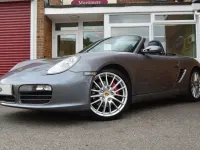 Used Porsche Boxster 280 HP (205 kW) 2005 Grey Cabriolet