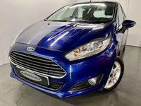 Used Ford Fiesta Zetec 100 HP (73 kW) 2017 Blue Hatchback