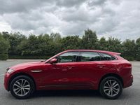Used Jaguar F-Pace R-Sport 163 HP (119 kW) 2017 Red SUV