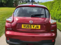 Used Nissan Juke Acenta Premium 110 HP (80 kW) 2015 Red SUV