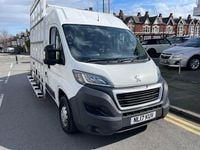Used Peugeot Boxer 130 HP (95 kW) 2017 White Van