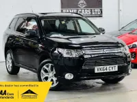Used Mitsubishi Outlander P-HEV 2014 Black Estate