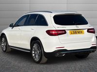 Used Mercedes GLC220 AMG line 170 HP (125 kW) 2018 White Estate