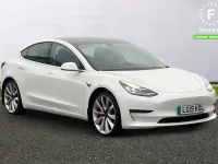 Used Tesla Model 3 Performance 82 kW (112 HP) 2019 White Sedan