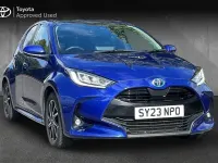 Used Toyota Yaris Design 114 HP (83 kW) 2023 Galactic blue Hatchback