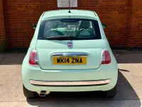 Used Fiat 500 Lounge 69 HP (50 kW) 2014 Green Hatchback
