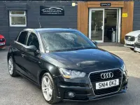 Used Audi A1 Sportback S-Line 140 HP (102 kW) 2014 Black Hatchback